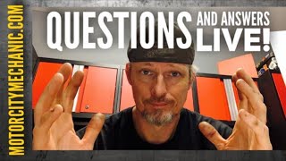 Tuesday night Questions and Answers LIVE!