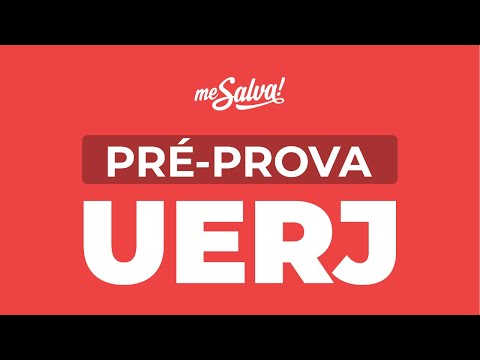Pré-Prova UERJ 2021 | Vestibulares Regionais - Me Salva!