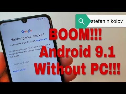 BOOM!!! Huawei P Smart 2019 /POT-LX1/. Remove Google Account, Bypass FRP.