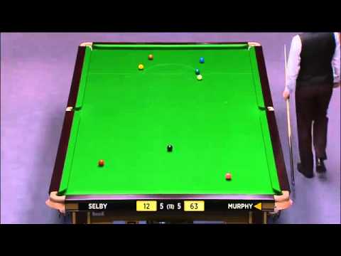 Mark Selby Wastes Lots Of Time Before Being Scraped Off Table By Shaun Murphy - 2015 Masters