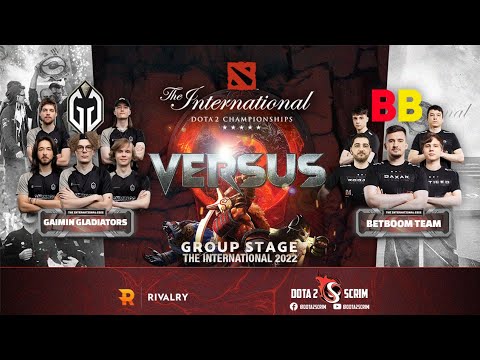 Gaimin Gladiators vs BetBoom Team - The International 2022: Group Stage - Game Highlights - BO2