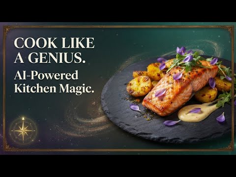 Meet GeniusCook: AI-Powered Cooking, Recipes, and Kitchen Magic