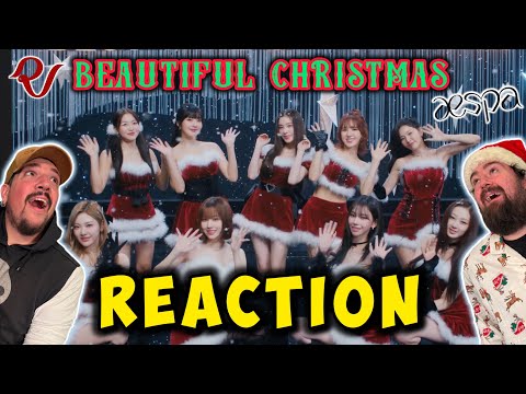 We listened to "Beautiful Christmas" by Red Velvet & aespa for the FIRST TIME! | (REACTION)