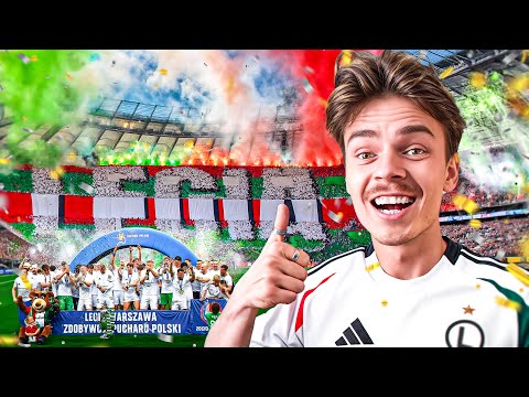 The MOMENT Legia win Polish Cup vs Pogoń Szczecin