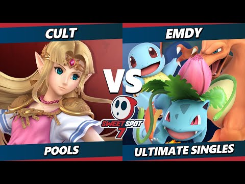Sweet Spot 7 - Cult (Zelda) Vs. Emdy (Pokemon Trainer) SSBU Ultimate Tournament