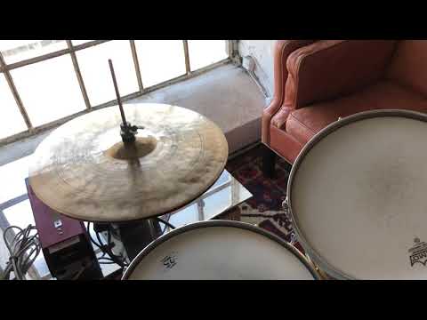 14” Spizzichino tribute hihat 752g over 763g Funch Cymbals