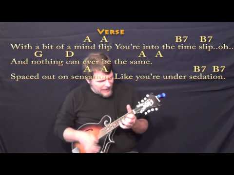 Time Warp - Mandolin Cover Lesson with Lyrics/Chords