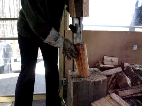 comment construire une fendeuse a bois