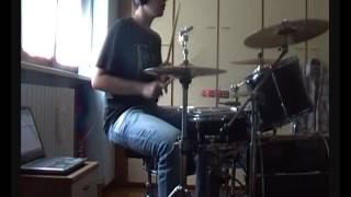 Municipal Waste - Open Your Mind (drum cover)