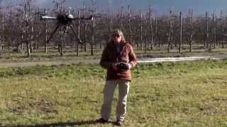 preview picture of video 'Walkera KR X 800 drone avec 4-AXIS  Ilook+ Système Suisse Valais'