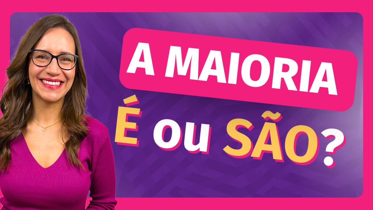 😱 A maioria dos estudantes É DEDICADA ou SÃO DEDICADOS?! | 😱 A maioria de, a maior parte de, etc