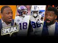 Justin Jefferson signs extension with Vikings, how does this affect Ceedee Lamb? | NFL | SPEAK