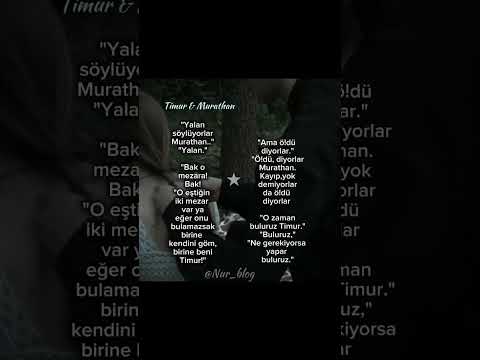 Bülbül kapanı 29. Bölüm/ Murathan & Timur #loresima #love #booktok #edit