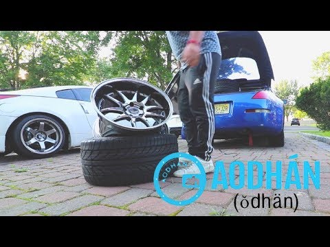 I GOT NEW WHEELS FOR THE 350Z!