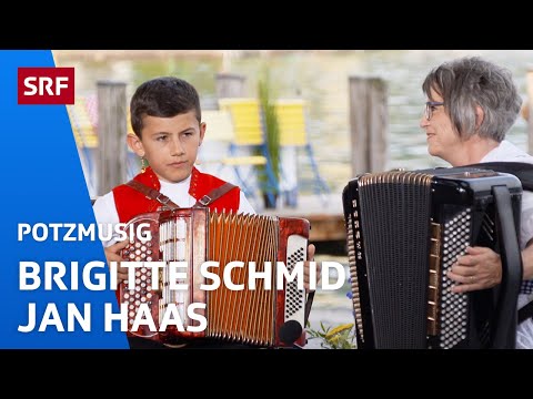 Handorgelduo Brigitte Schmid - Jan Haas: Christine | Potzmusig | SRF