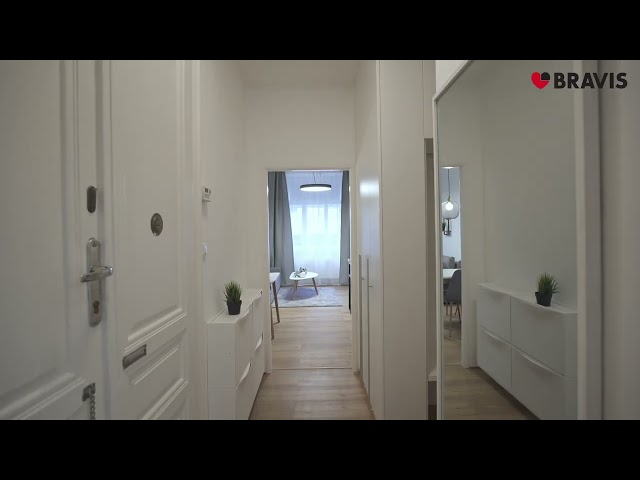 Modern 2+kk apartment for rent, Chládkova street, Brno-město, furnished, balcony
