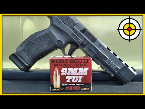 Fort Scott Munitions TUI (tumble upon impact) 9mm 115gn