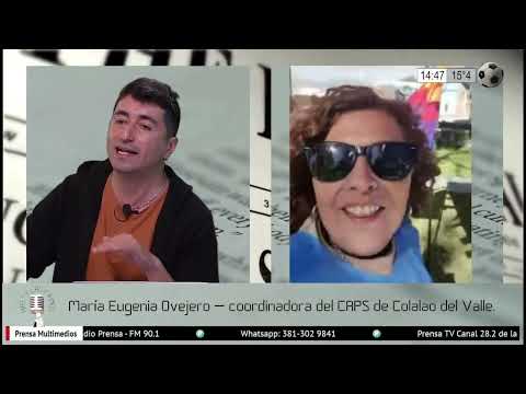 (HASTA LAS MANOS) MARÍA EUGENIA OVEJERO - COORDINADORA DEL CAPS DE COLALAO DEL VALLE