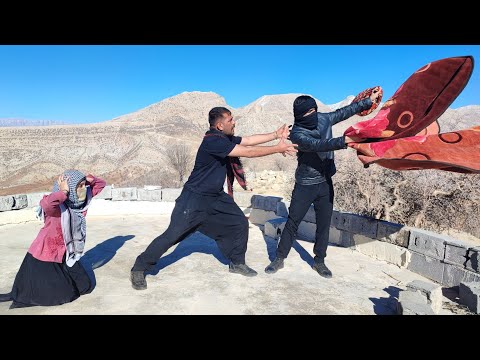 Abuse by an unknown man to Shahroz and Ms. Negar