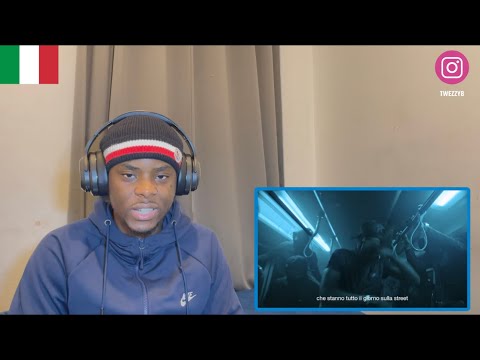 UK 🇬🇧 REACTION TO 🇮🇹 ITALIAN | Ghali – DRARI feat. Baby Gang (Lyrics Video)