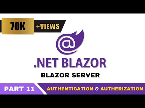 Blazor Server Custom Authentication Blazor Tutorial C Part 11