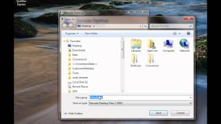 Remote Desktop Shortcut for Smart Client