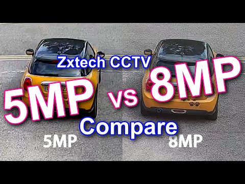 5MP vs 8MP 4K CCTV Cameras