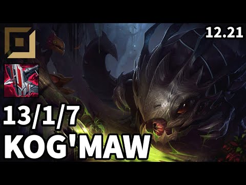 Kog'Maw ADC vs Kalista - EUW Master | Patch 12.21