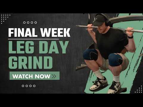 Final Week Fat Loss Leg Day | Week 9 Cut Phase – Finishing Strong With Hypertrophy & Execution