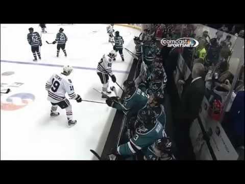 Andrew Desjardins BLASTS Jamal Mayers