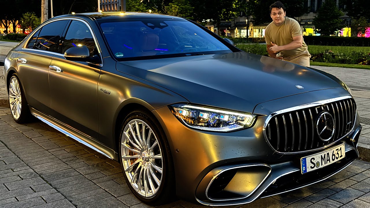 2026 AMG S63 E Performance - Night Drive Mercedes S Class Full Review Interior Exterior