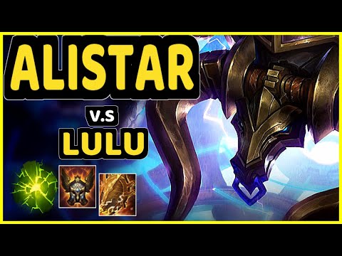 DREAMER ACE (ALISTAR) vs LULU - BOTTOM SUPPORT GAMEPLAY - EUW Ranked MASTER