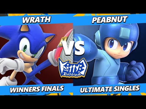 Kitty 3 Invitational Winners Finals - Wrath (Sonic) Vs. Peabnut (Mega Man) Smash Ultimate - SSBU