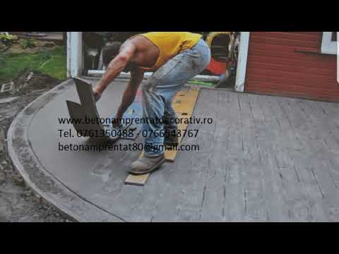 Beton Amprentat Cerna -Vâlcea Tel.0761350488 -0766543767