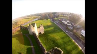preview picture of video 'Trim Castle January 2014 with the DJI Phantom'