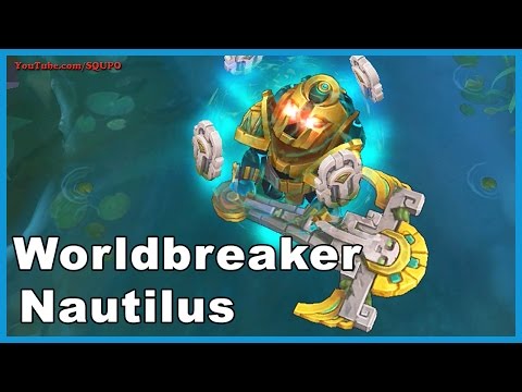 Worldbreaker Nautilus Skin Spotlight - New Skin (League of Legends)