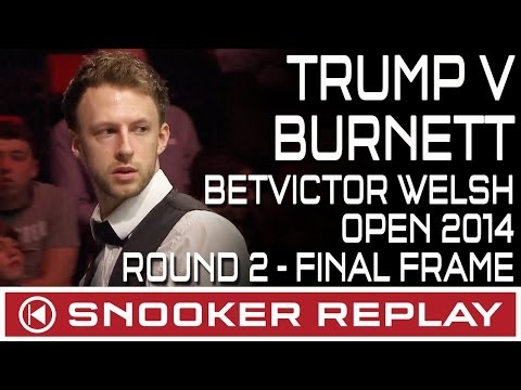 Judd Trump v Jamie Burnett - BetVictor Welsh Open Round 2