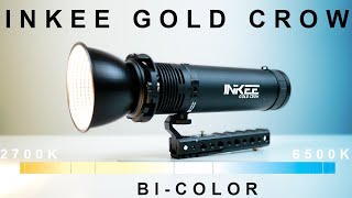 Inkee Gold Crow 60W bi Color Light Review | Best 60W COB LIGHT | Amaran 60xS Colbor Cl60