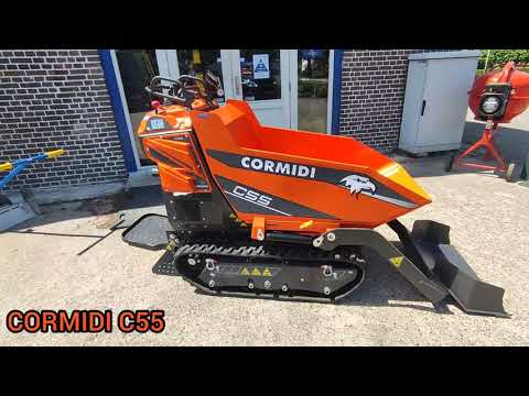 CORMIDI C55 DUMPER met laadschop