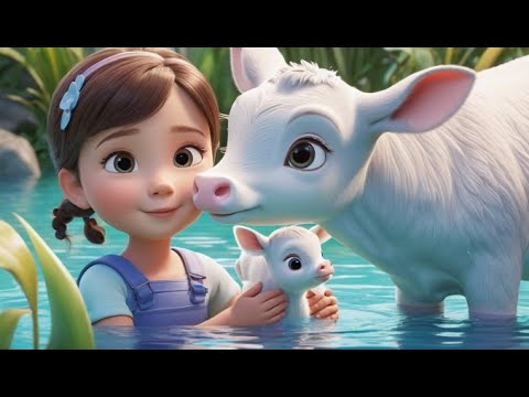 O peixe boi dá cambalhotas, flutua, flutua, flutua | Canção Infantil | Portuguese Nursery Rhyme