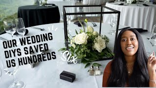 Wedding DIYs | DIY Modern Wedding Decor Ideas | Everything We DIY'd