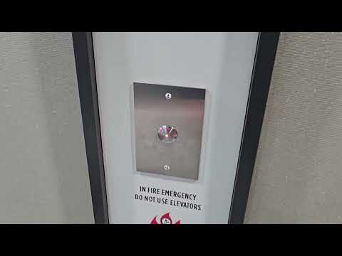 Brand New Schindler 5500 MRL Traction Elevators at a Brand New Parking Garage In Homewood, IL