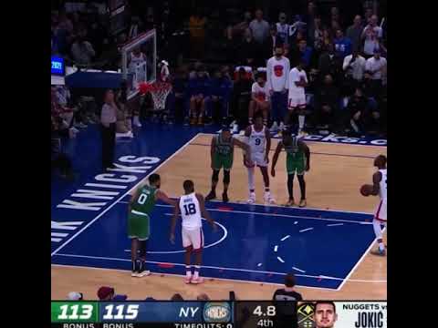 Jaylen Brown and Marcus Smart clutch 3’s to force OT!