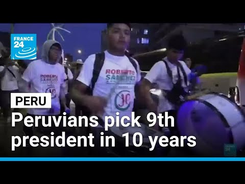 Peru votes for its ninth president in 10 years