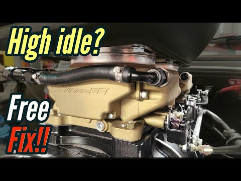 Every Holley Sniper NEEDS these two FREE Fixes! High idle and TPS not resetting FIXED!