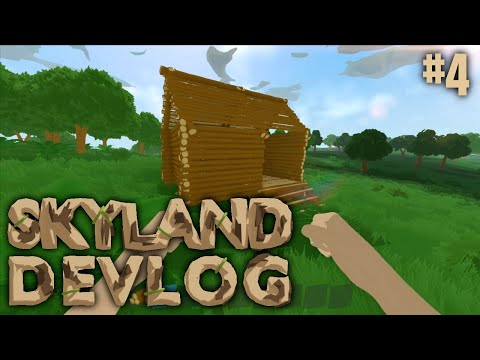 Skyland Devlog #04 - Building + Harvesting!
