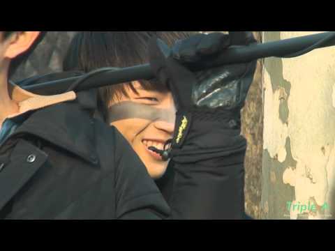 [Fancam] - 120117 - Woohyun @ Birth Of A Family recording (1)