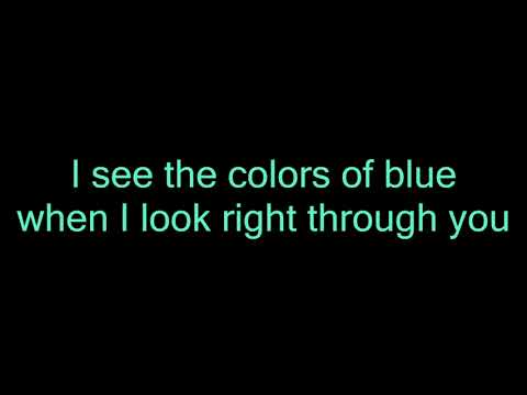 Blue - Dave Lichens - Lyrics (On-Screen)