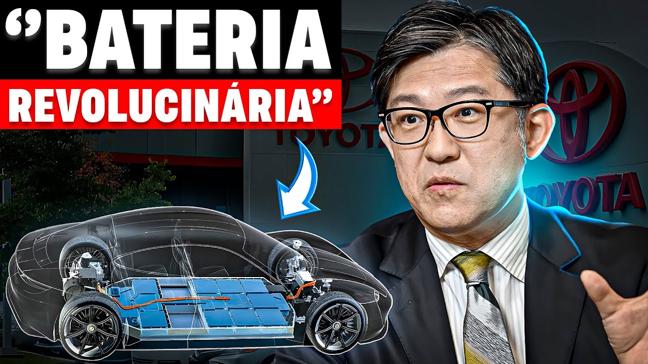 🚨 INCRÍVEL: NOVO CEO DA TOYOTA ANUNCINA BATERIA DE CARRO ELÉTRICO COM ATUONOMIA SUPERIOR A 1.000km!