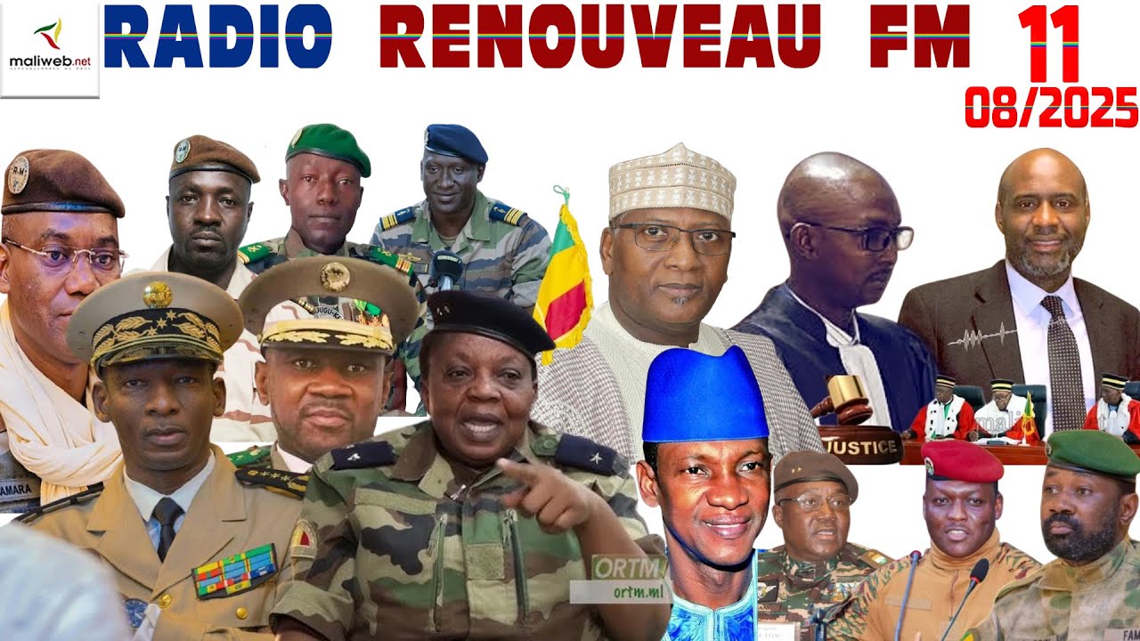 La Revue de Presse de la RADIO RENOUVEAU FM du 11 Août 2025